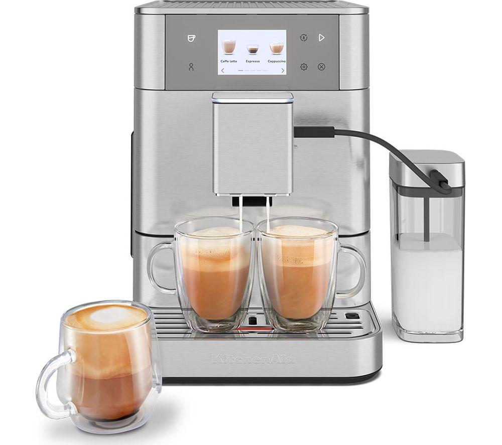 KITCHENAID KF7 Bean to Cup Coffee Machine - Stainless Steel image number 2 of 6