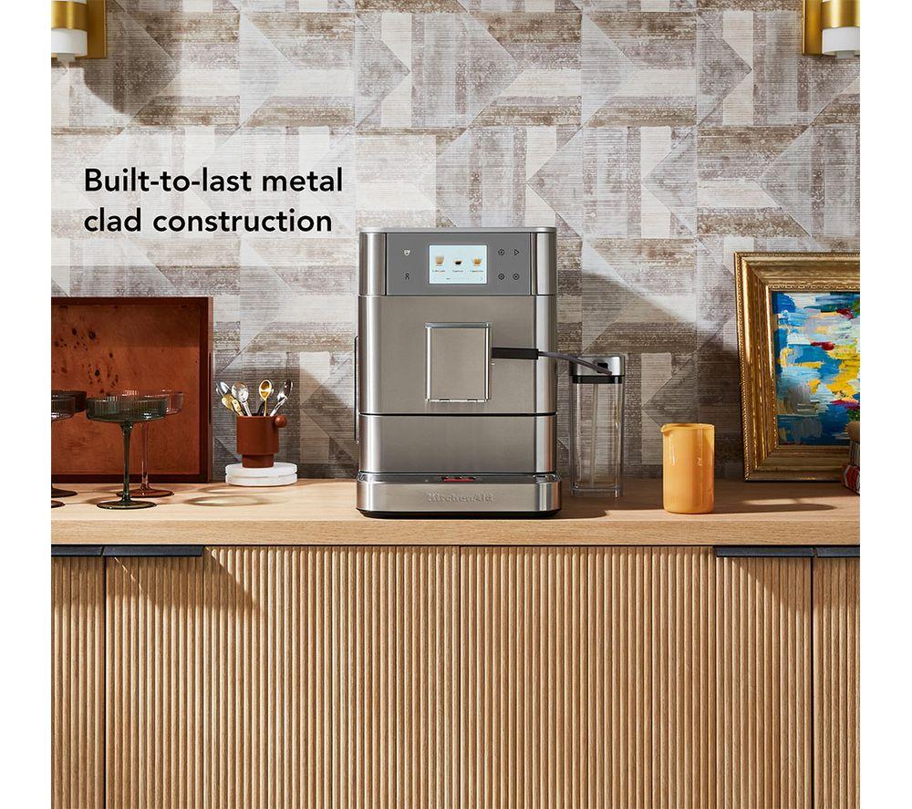 KITCHENAID KF7 Bean to Cup Coffee Machine - Stainless Steel image number 5 of 6