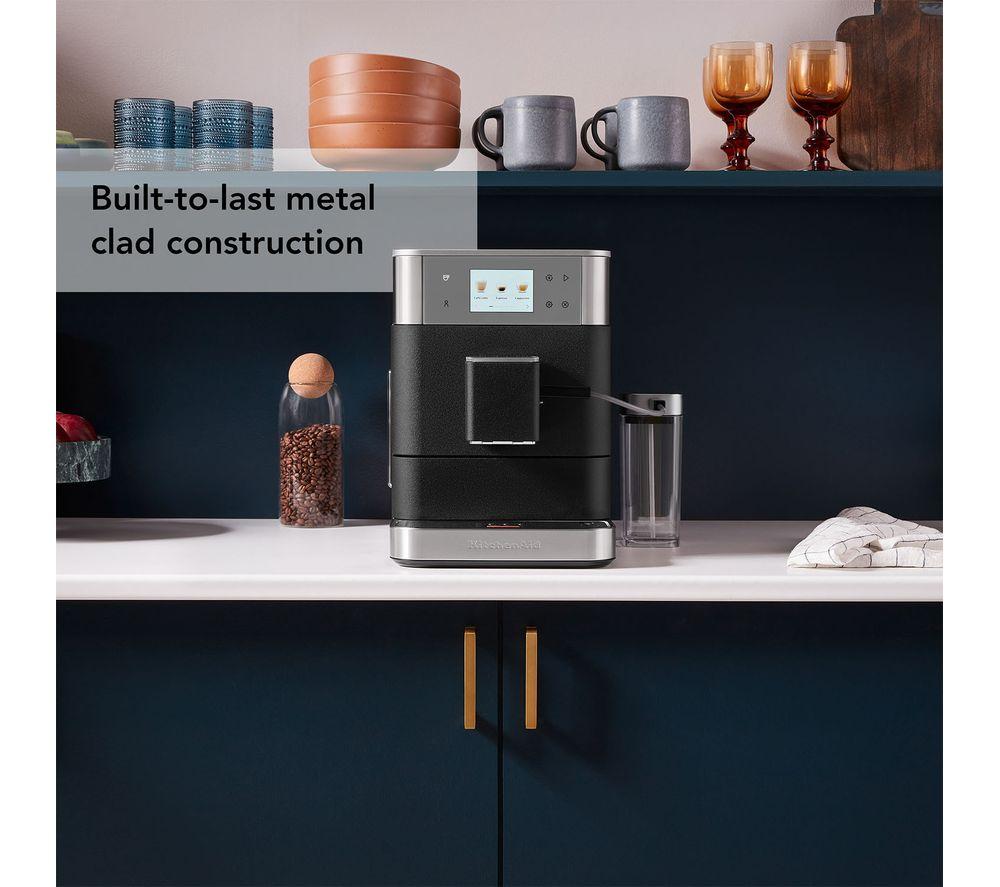 KITCHENAID KF7 Bean to Cup Coffee Machine - Cast Iron Black image number 5 of 7