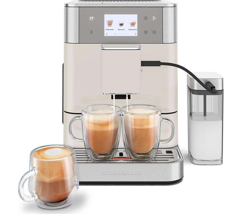 KITCHENAID KF7 Bean to Cup Coffee Machine - Porcelain image number 6 of 6