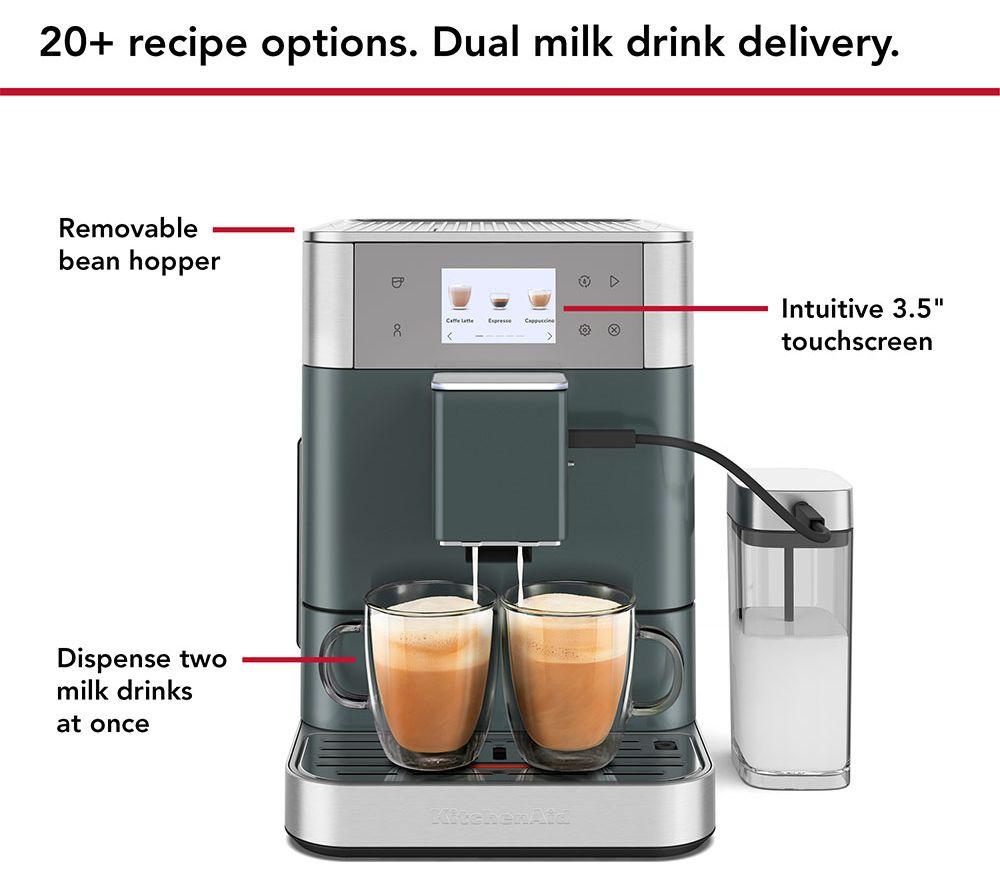 KITCHENAID KF7 Bean to Cup Coffee Machine - Juniper image number 4 of 6