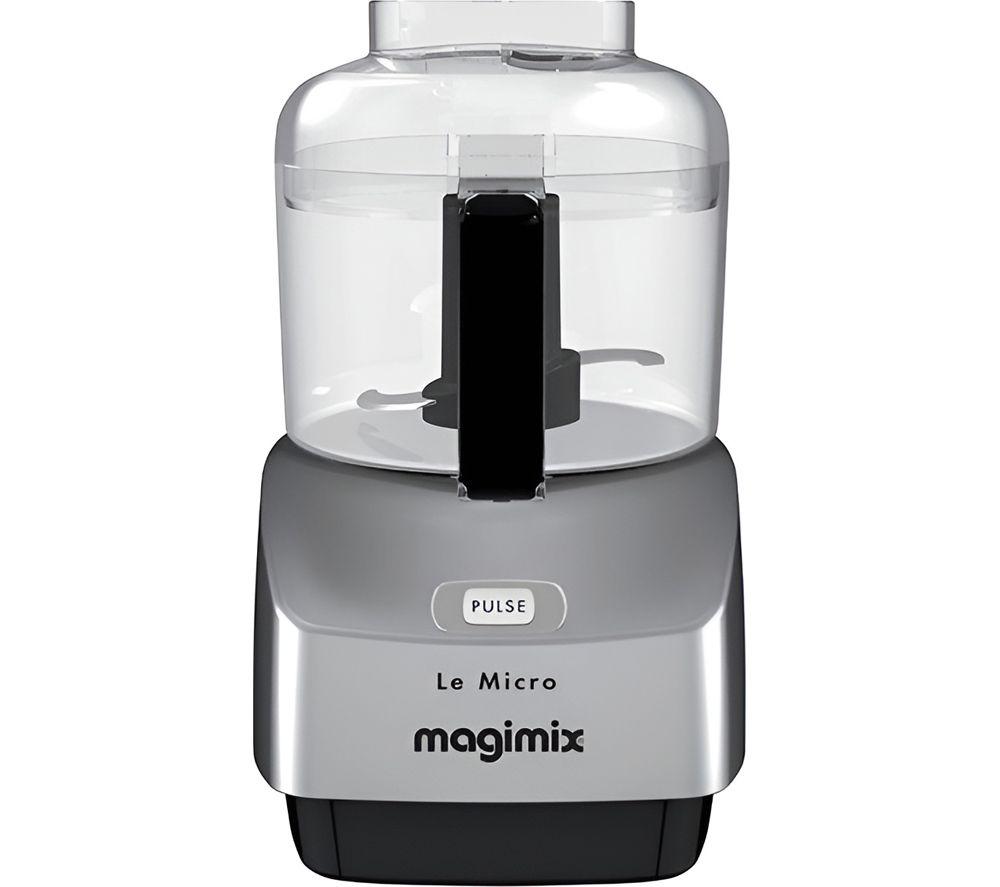 MAGIMIX Le Micro Mini Chopper - Bright Chrome