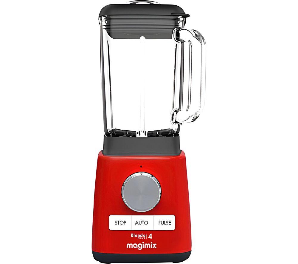 MAGIMIX Power 4 Blender - Red, Red