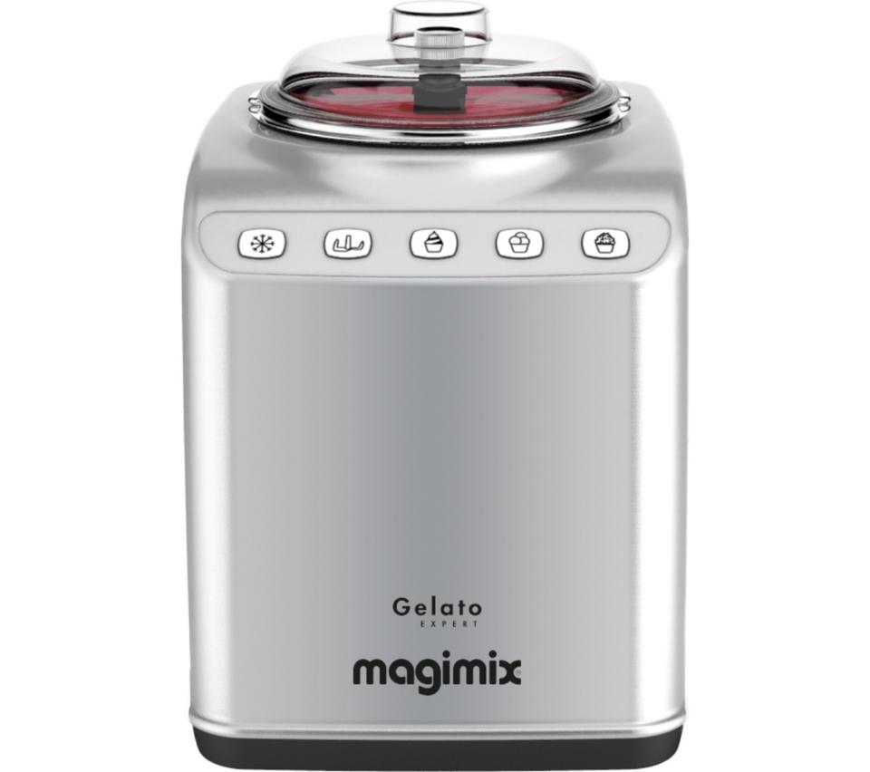 MAGIMIX Gelato Expert Ice Cream & Frozen Dessert Maker - Silver
