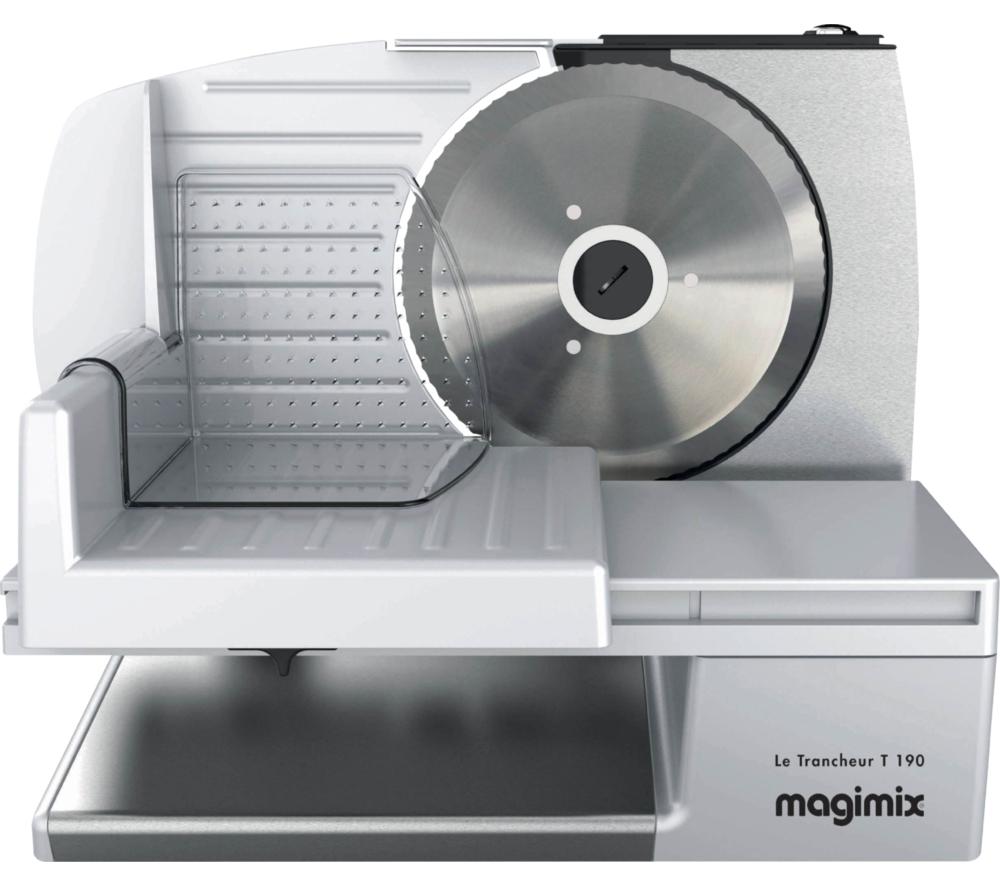 Magimix T190 Food Slicer, Silver/Grey