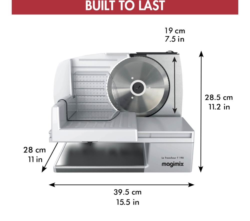 MAGIMIX T190 Food Slicer image number 4 of 9