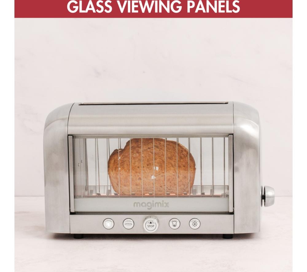 MAGIMIX Vision 2-Slice Toaster - Silver image number 3 of 9