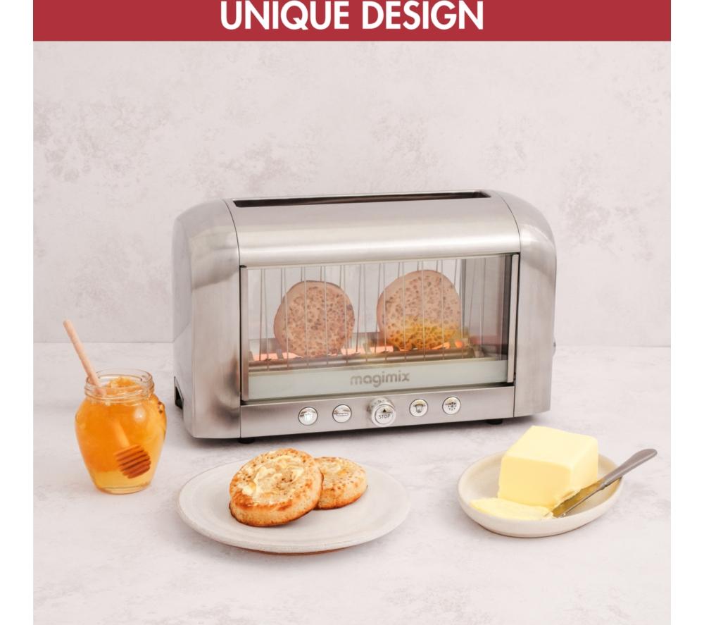 MAGIMIX Vision 2-Slice Toaster - Silver image number 6 of 9