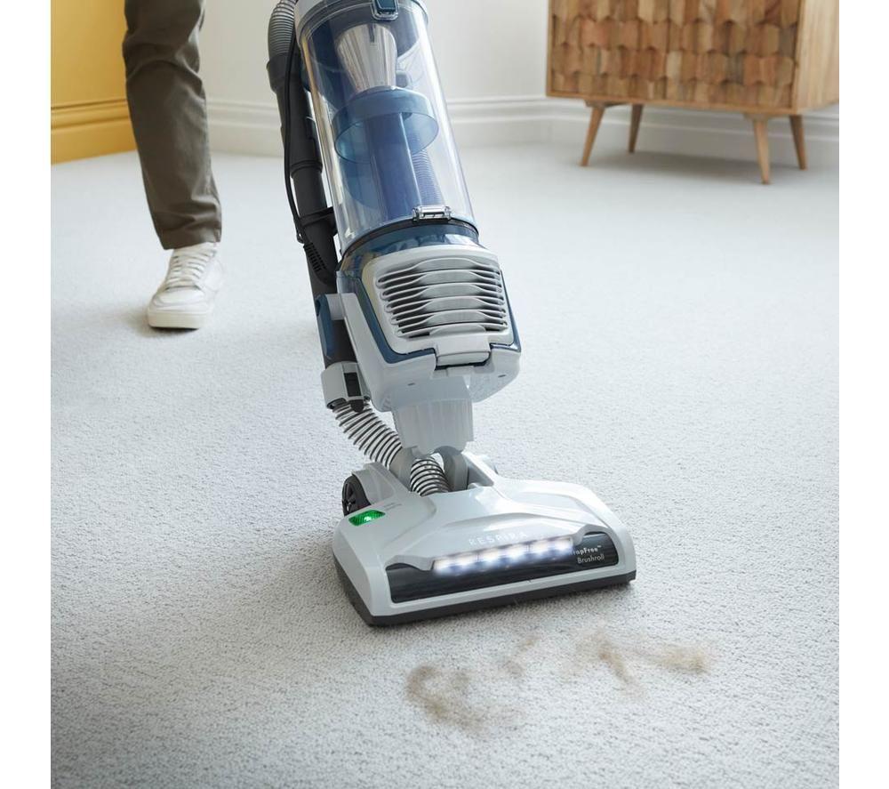 VACMASTER Respira Pet UC0413EUK Bagless Upright Vacuum Cleaner - White & Blue image number 5 of 13