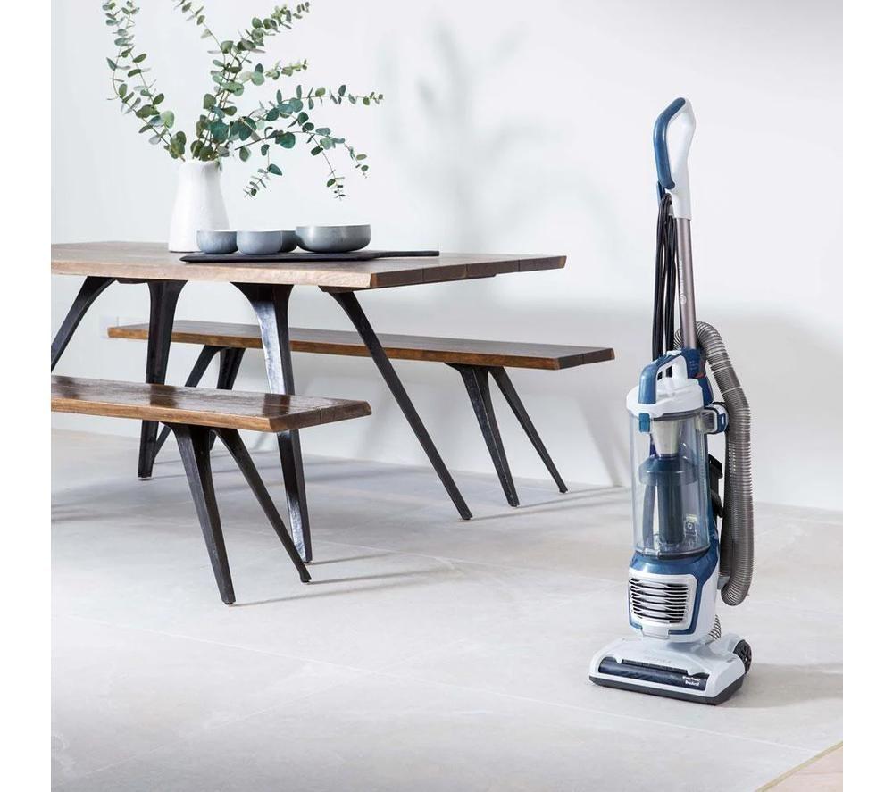 VACMASTER Respira Pet UC0413EUK Bagless Upright Vacuum Cleaner - White & Blue image number 10 of 13