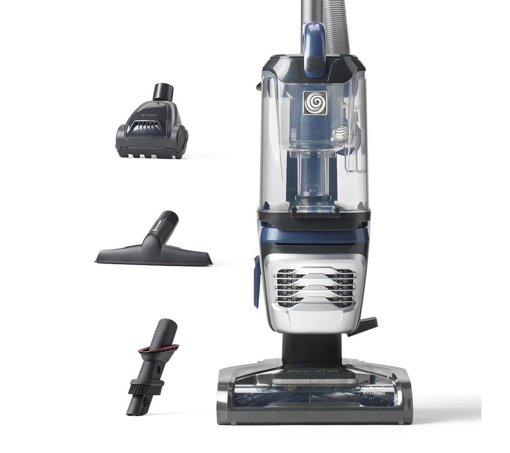 VACMASTER Respira UC0902EHUK Bagless Upright Vacuum Cleaner - Grey & Blue image number 3 of 10