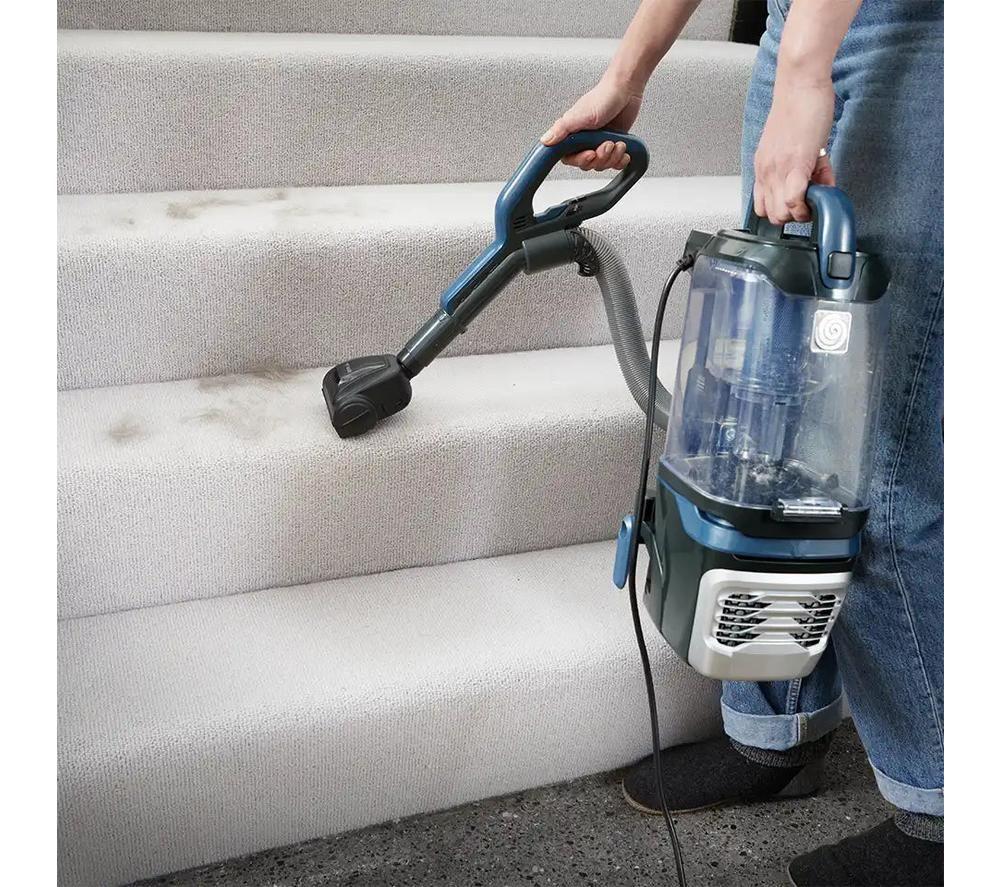 VACMASTER Respira UC0902EHUK Bagless Upright Vacuum Cleaner - Grey & Blue image number 6 of 10