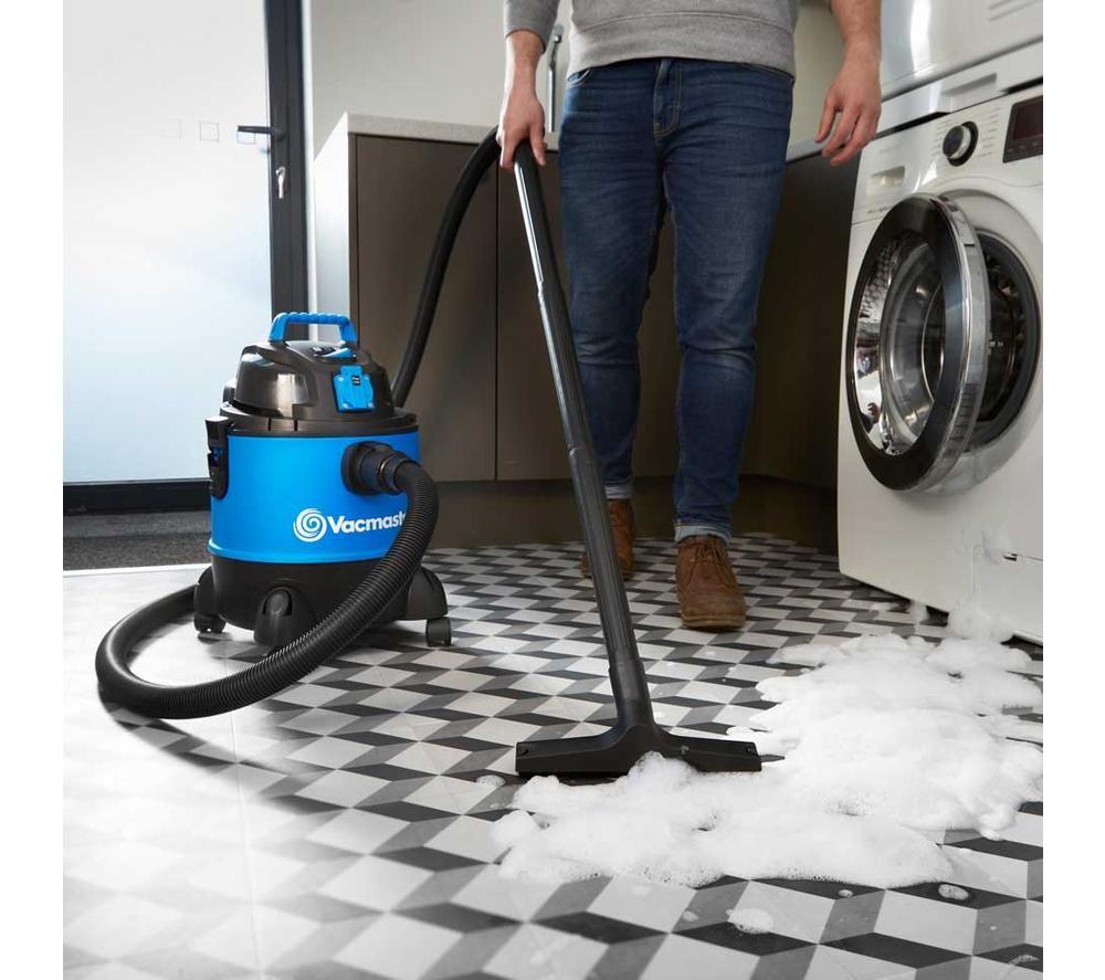 VACMASTER Multi 20 PTO Cylinder Wet & Dry Vacuum Cleaner - Black & Blue image number 10 of 15