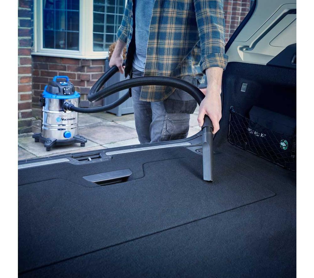 VACMASTER Power 30 PTO Cylinder Wet & Dry Vacuum Cleaner - Silver & Black image number 8 of 15