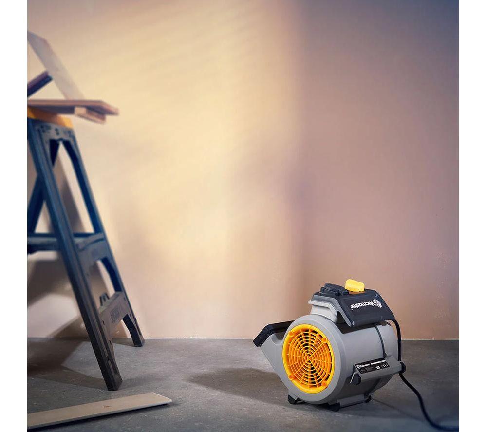 VACMASTER AM1202-01 Portable Air Mover - Grey & Yellow image number 5 of 7