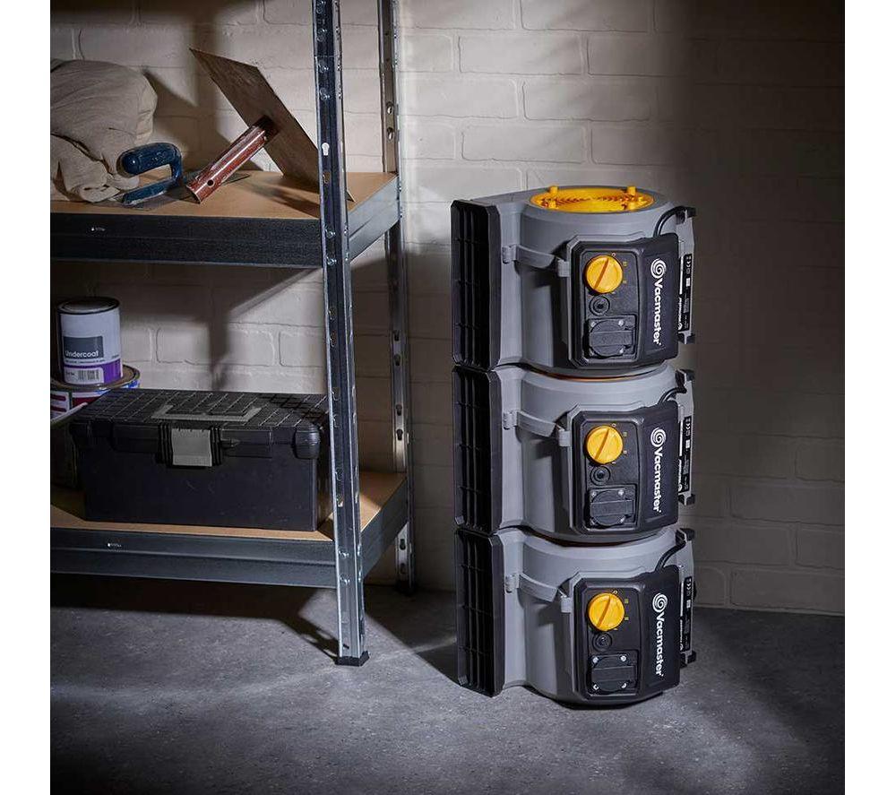 VACMASTER AM1202-01 Portable Air Mover - Grey & Yellow image number 7 of 7