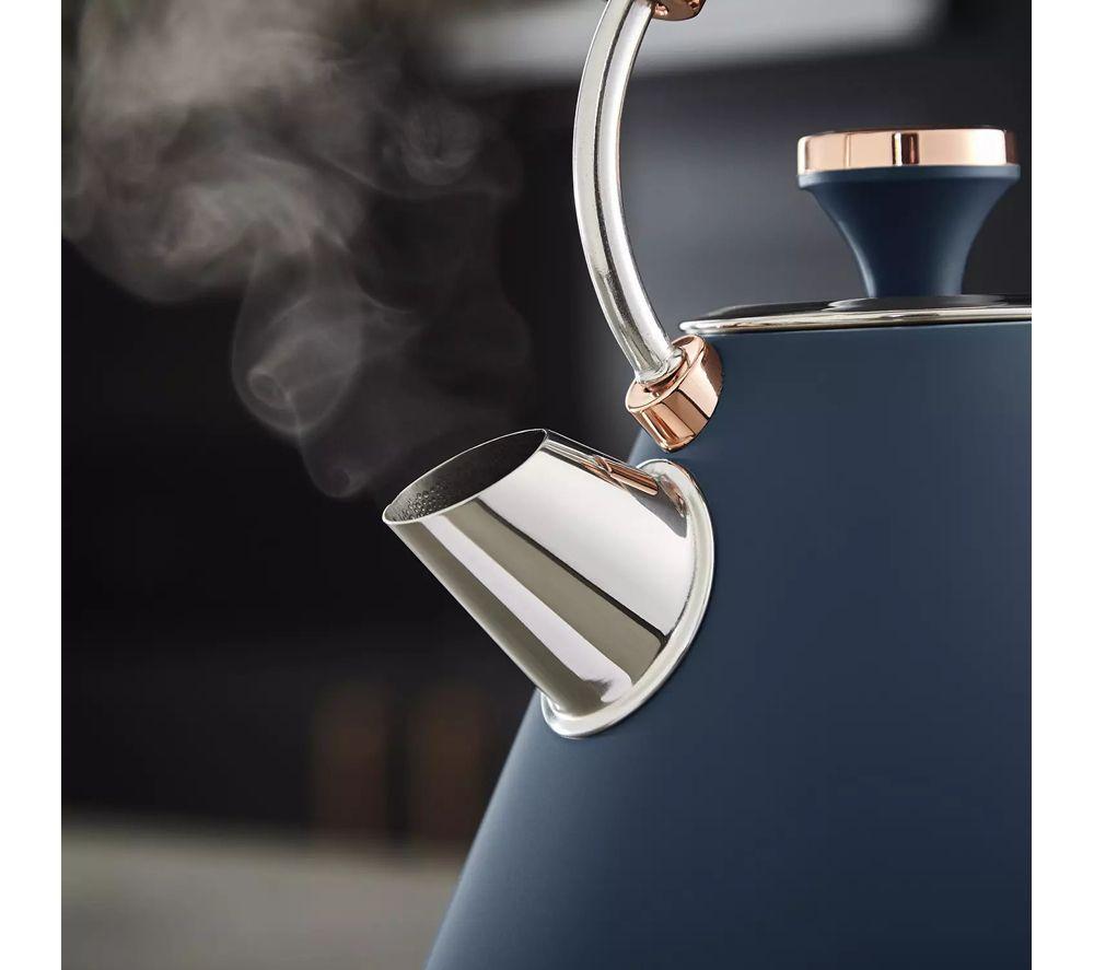 TOWER Cavaletto 4-Slice Toaster and Kettle Bundle - Midnight Blue image number 5 of 7