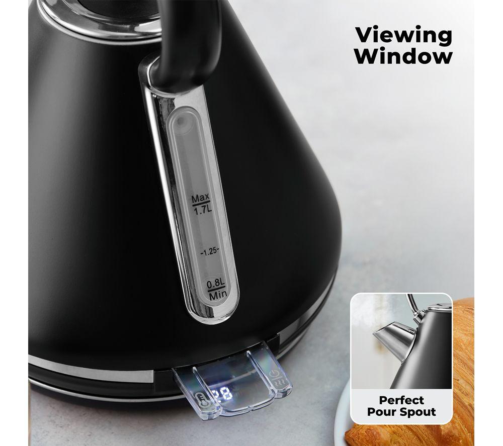 TOWER Mirage 2-Slice Toaster and Traditional Kettle Bundle - Black image number 5 of 5