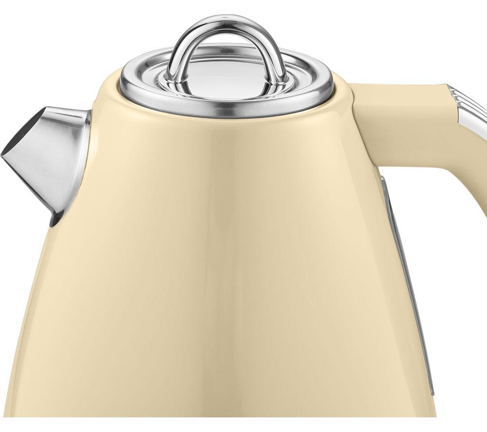SWAN Retro 4-Slice Toaster & Jug Kettle Bundle - Cream image number 2 of 8