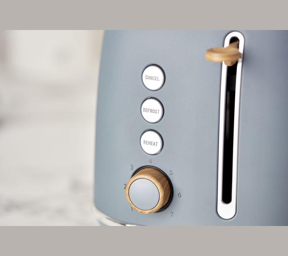 SWAN Fjord 2-Slice Toaster & Jug Kettle Bundle - Grey image number 8 of 14