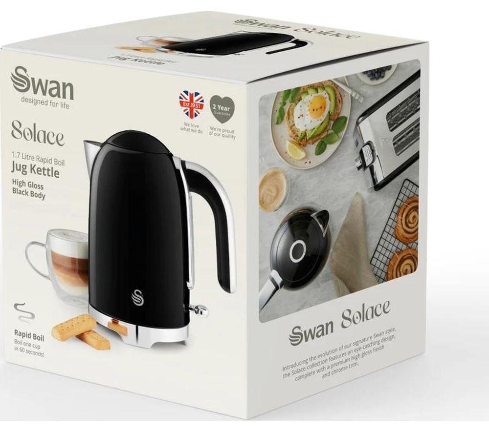 SWAN Solace SK19026BLK Jug Kettle - Black image number 3 of 6