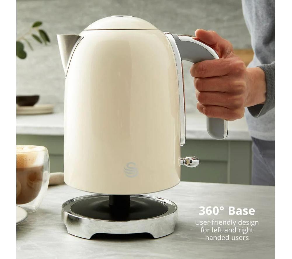SWAN Solace SK19026CRM Jug Kettle - Cream image number 3 of 5