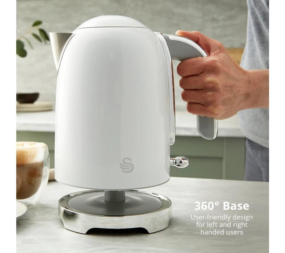SWAN Solace SK19026WHT Jug Kettle - White image number 5 of 6