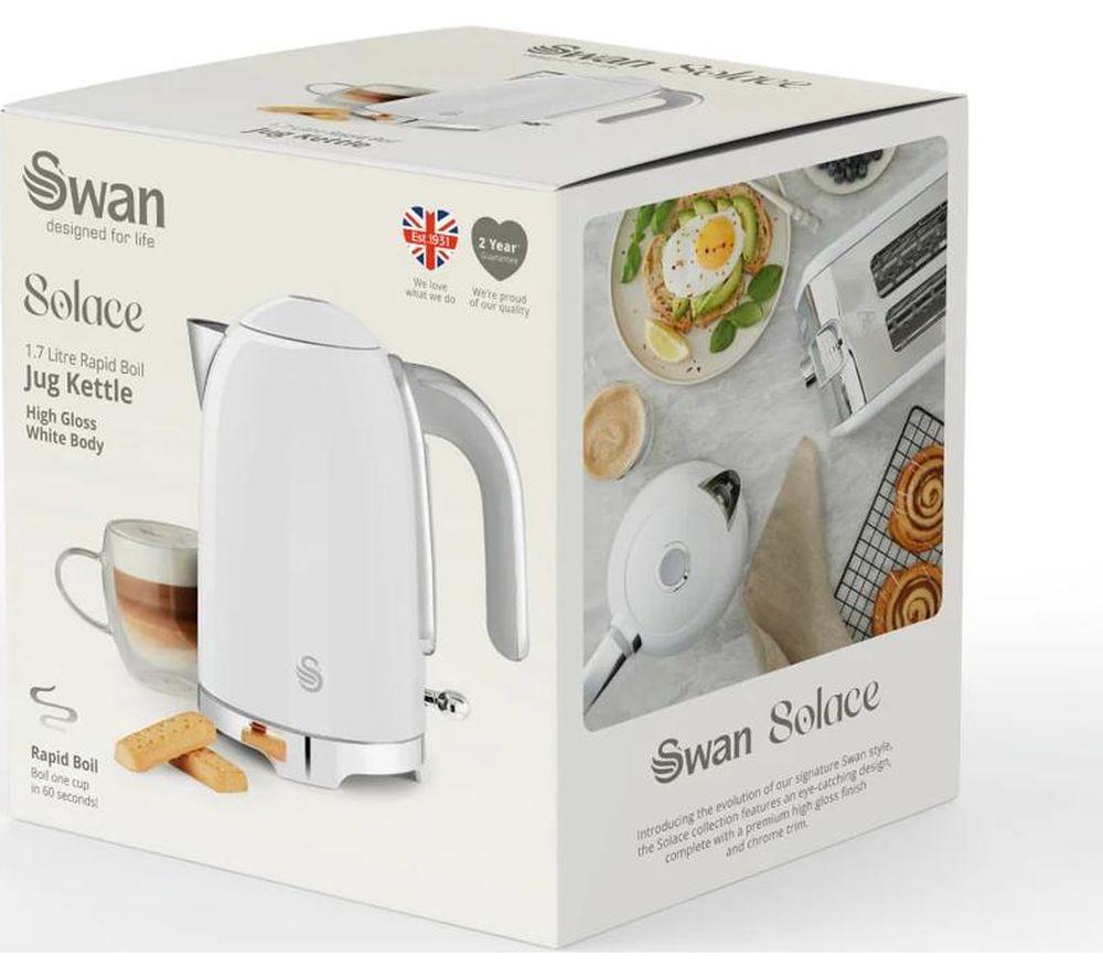 SWAN Solace SK19026WHT Jug Kettle - White image number 6 of 6