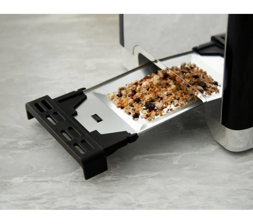 SWAN Solace ST19031BLK 2-Slice Toaster - Black image number 6 of 7