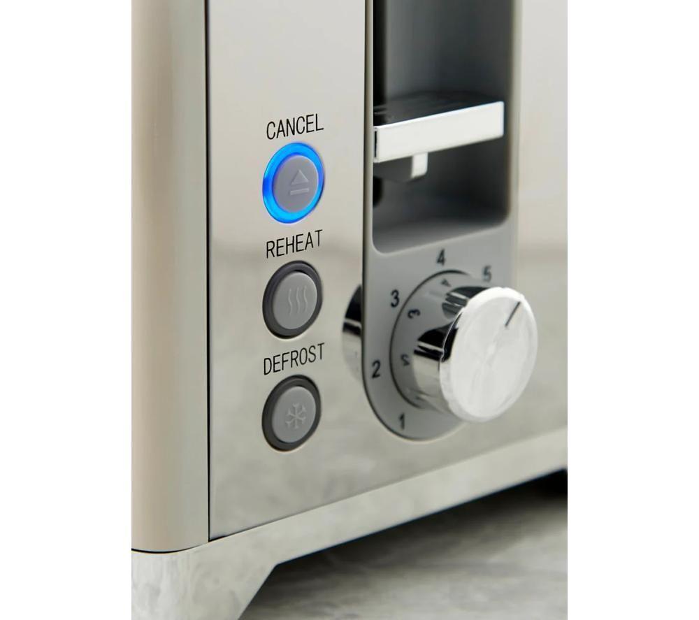 SWAN Solace ST19031CRM 2-Slice Toaster - Cream image number 6 of 7