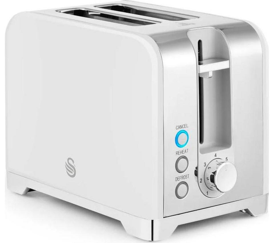 SWAN Solace ST19031WHT 2-Slice Toaster - White