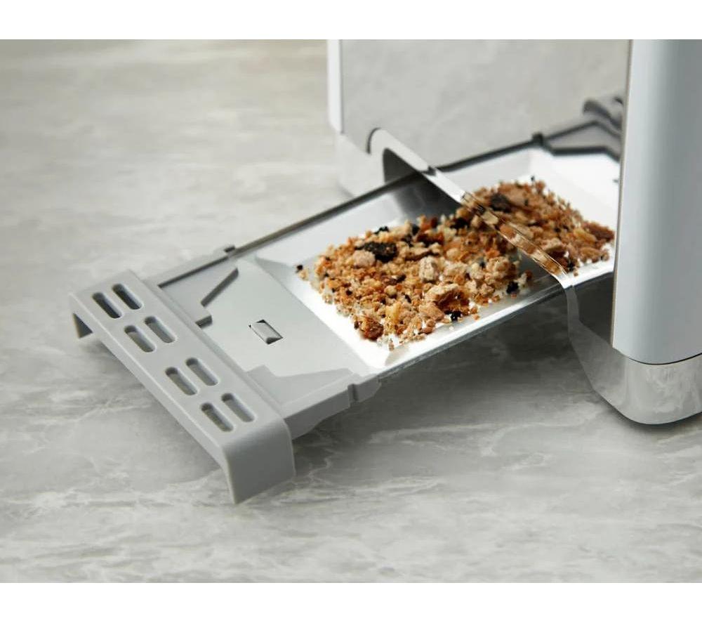 SWAN Solace ST19031WHT 2-Slice Toaster - White image number 6 of 8