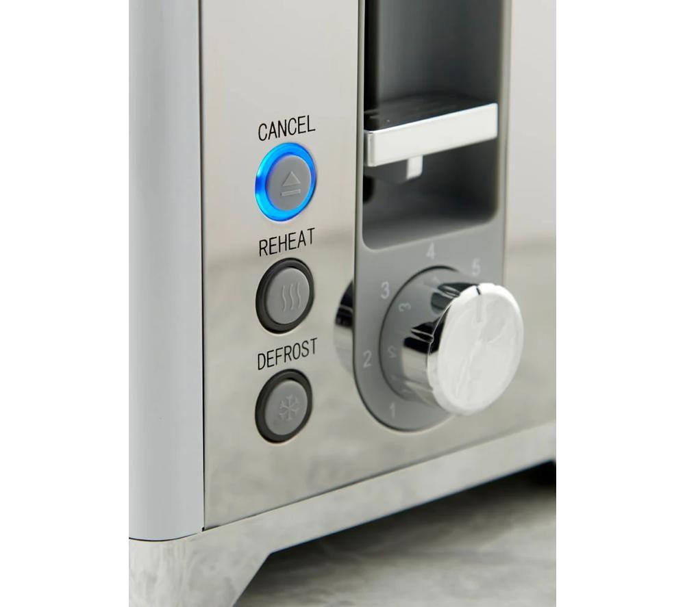 SWAN Solace ST19031WHT 2-Slice Toaster - White image number 8 of 8