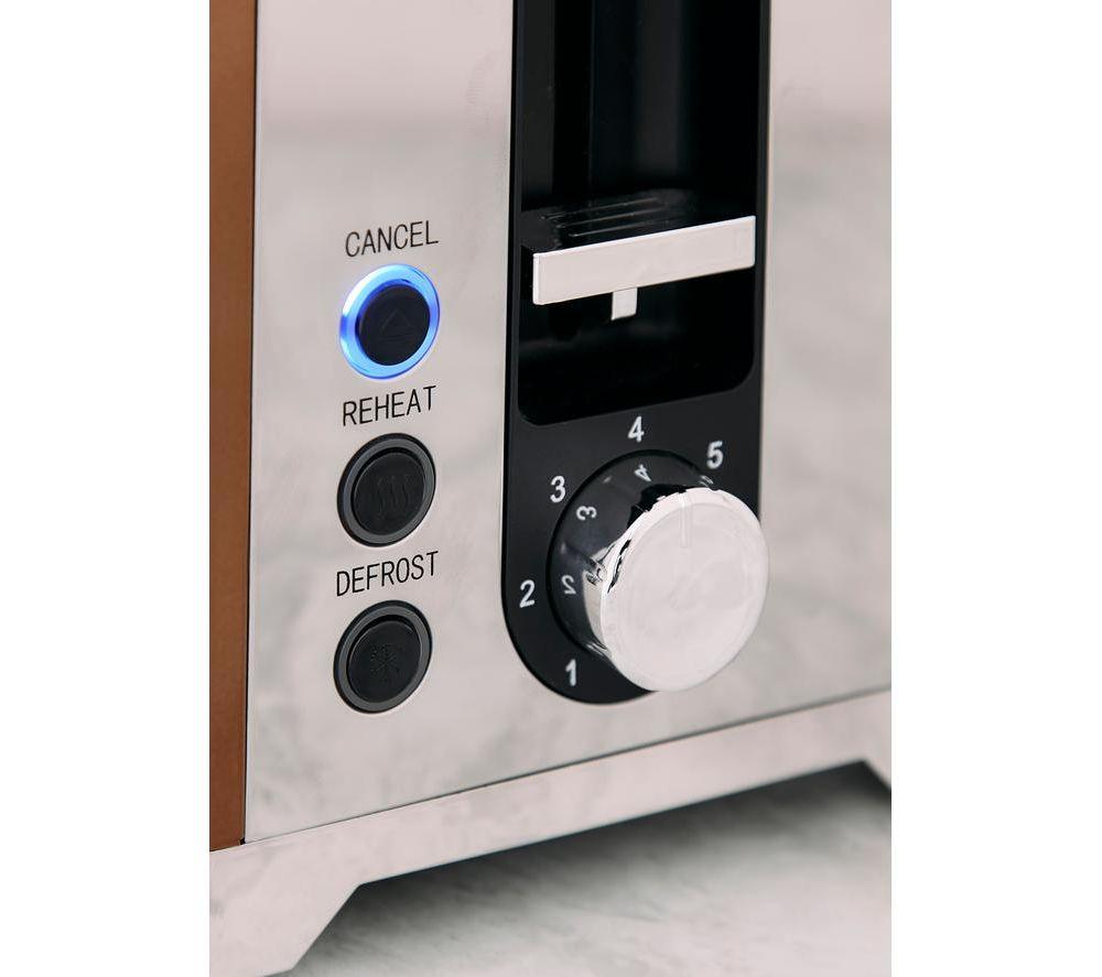SWAN Solace ST19031COP 2-Slice Toaster - Copper image number 5 of 6