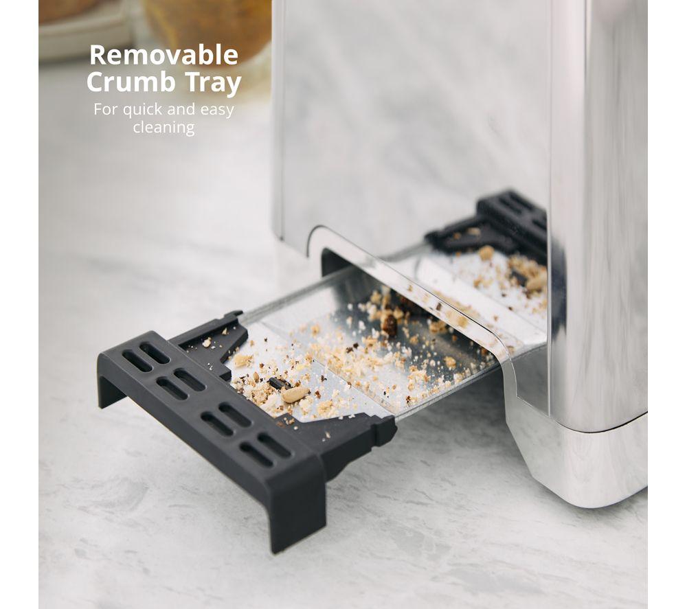 SWAN Solace ST19031SS 2-Slice Toaster - Silver image number 2 of 6