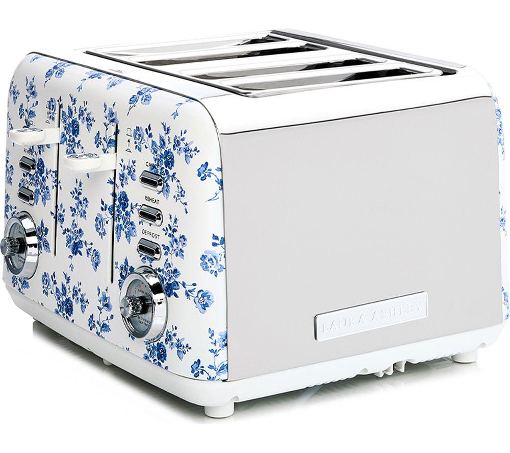 VQ Laura Ashley EEJB304 4-Slice Toaster & Jug Kettle Bundle - China Rose image number 8 of 10