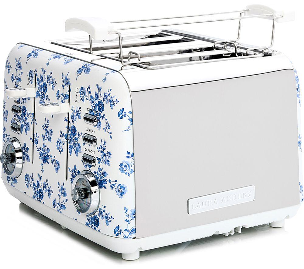 VQ Laura Ashley EEJB304 4-Slice Toaster & Jug Kettle Bundle - China Rose image number 9 of 10