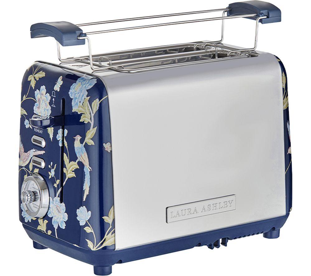 VQ Laura Ashley EEJB305 2-Slice Toaster & Dome Kettle Bundle - Elveden Navy image number 2 of 11