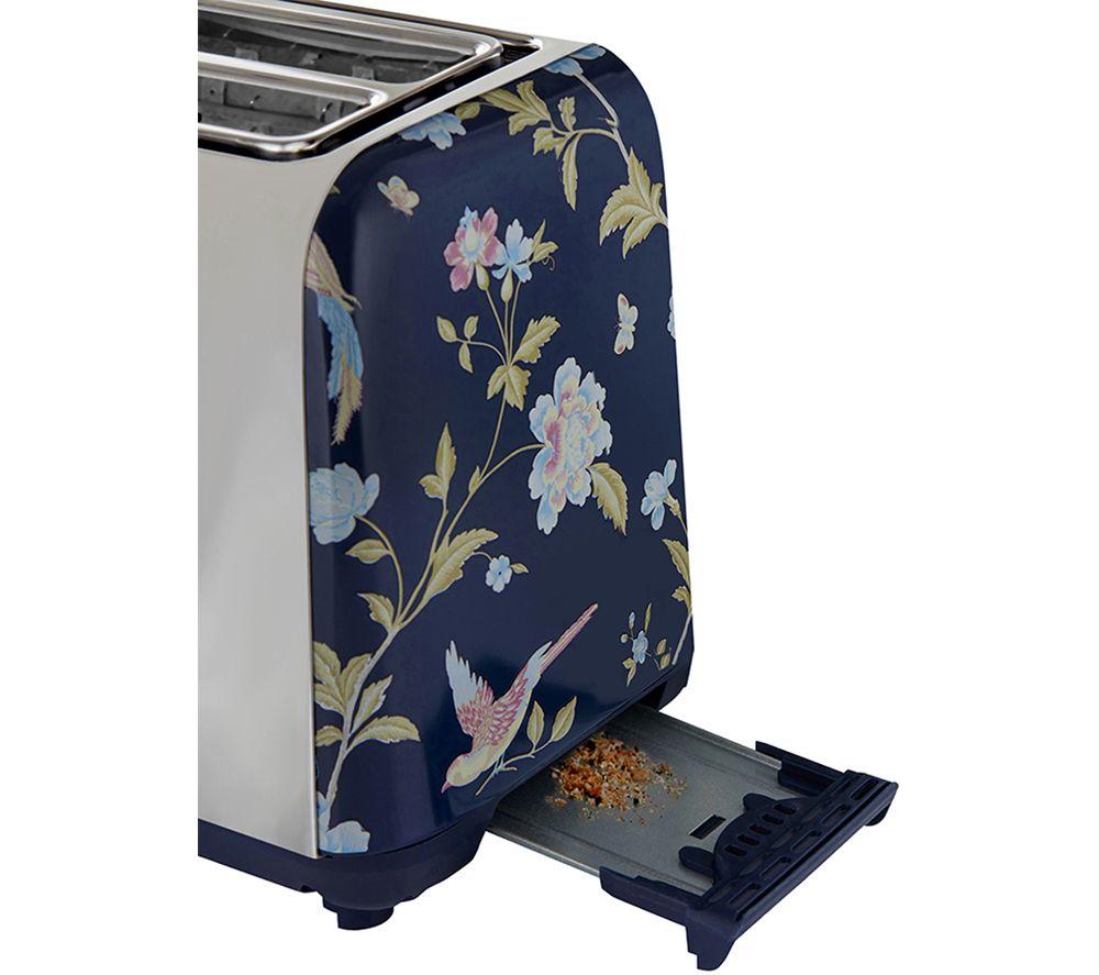 VQ Laura Ashley EEJB305 2-Slice Toaster & Dome Kettle Bundle - Elveden Navy image number 4 of 11
