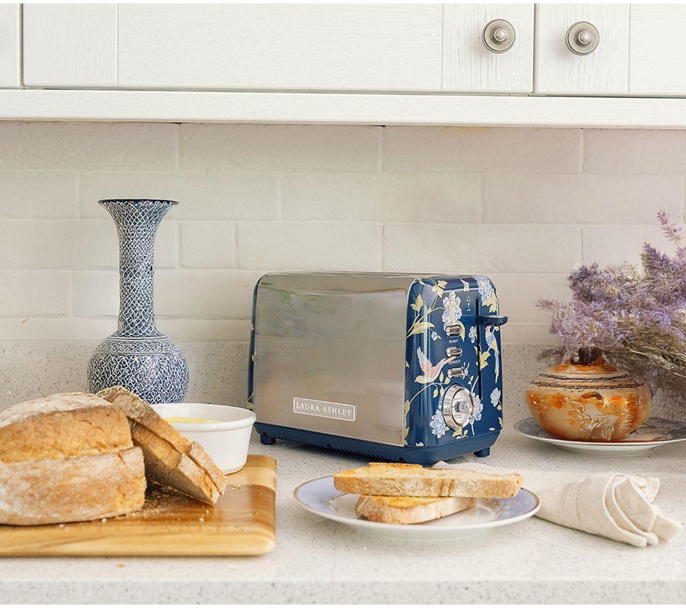 VQ Laura Ashley EEJB305 2-Slice Toaster & Dome Kettle Bundle - Elveden Navy image number 8 of 11