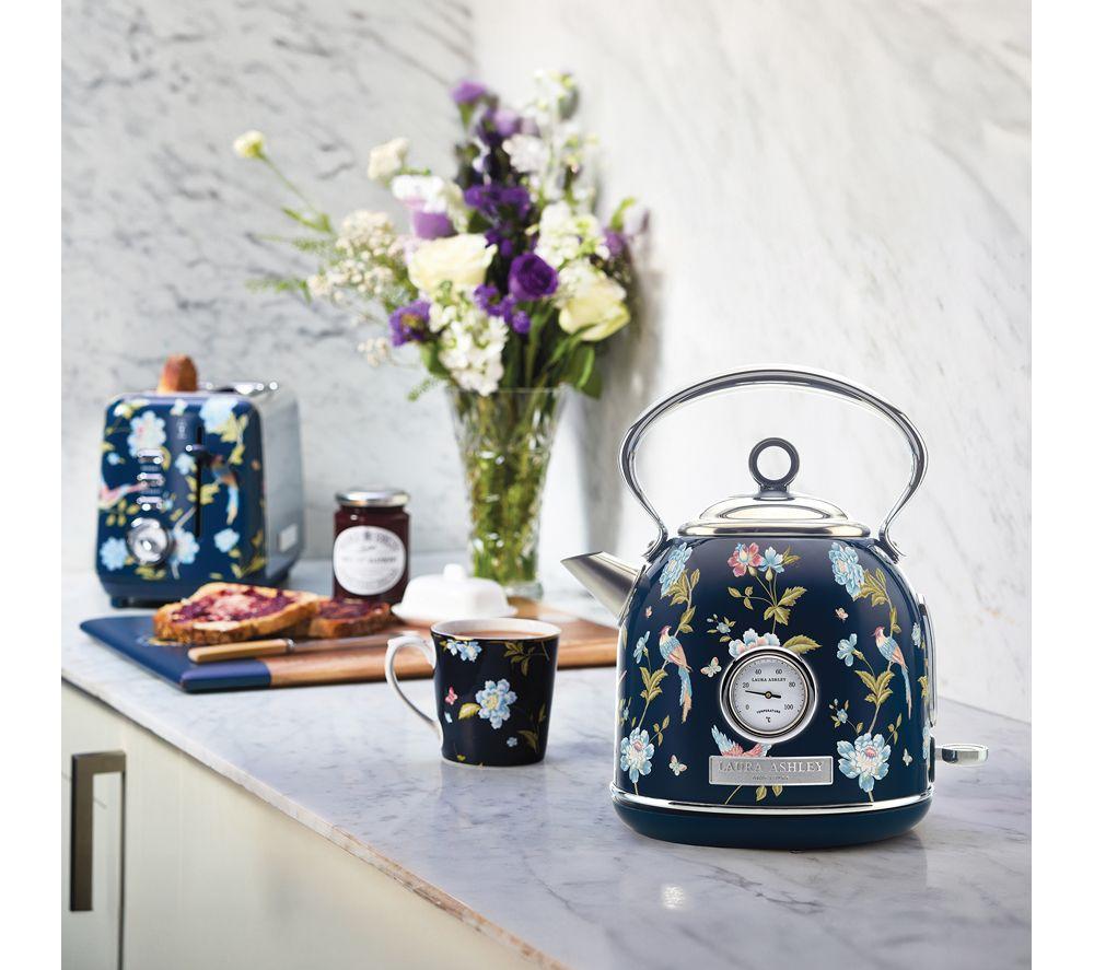VQ Laura Ashley EEJB305 2-Slice Toaster & Dome Kettle Bundle - Elveden Navy image number 11 of 11