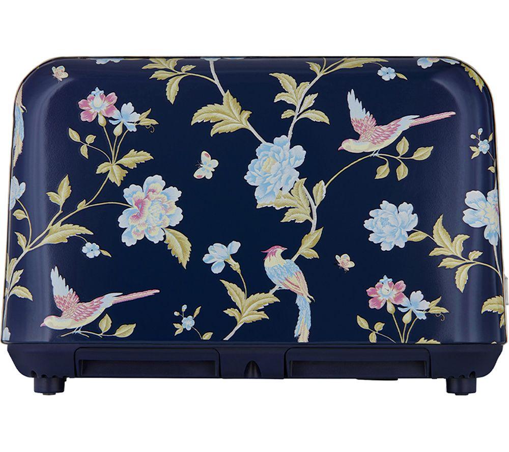 VQ Laura Ashley EEJB307 4-Slice Toaster & Traditional Kettle Bundle - Elveden Navy image number 9 of 12