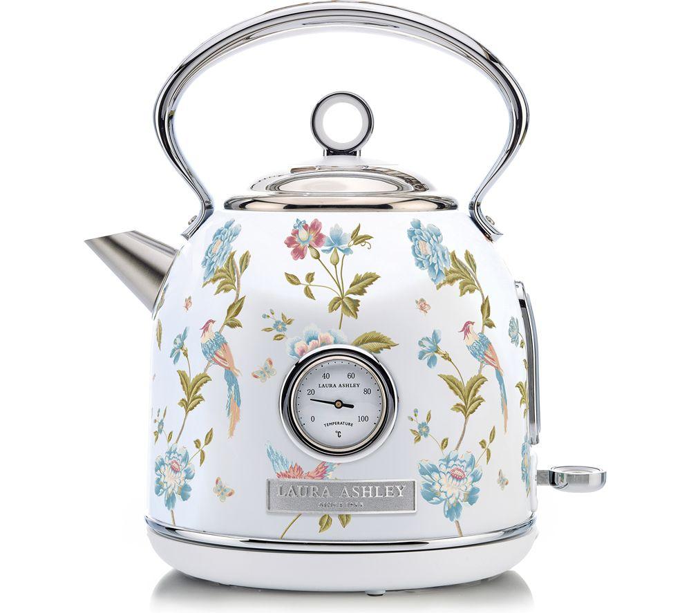 VQ Laura Ashley EEJB308 4-Slice Toaster & Dome Kettle Bundle - Elveden White image number 6 of 12