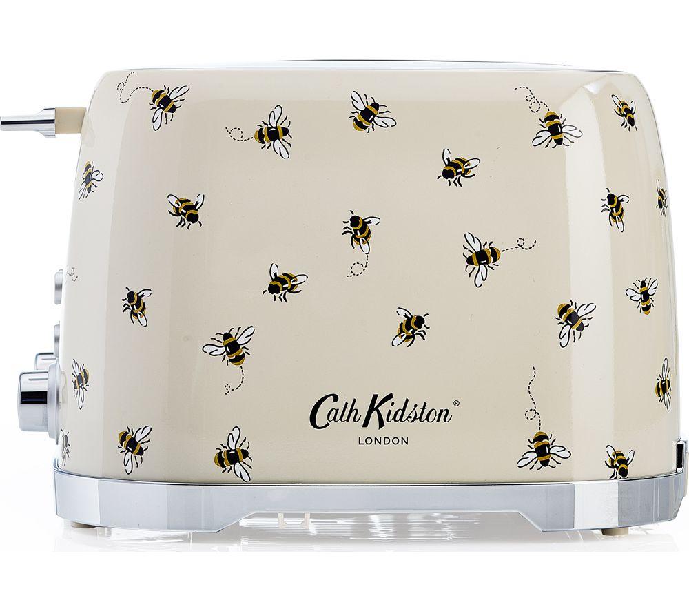 VQ Cath Kidston EEJB309 4-Slice Toaster & Dome Kettle Bundle - Cream image number 2 of 10