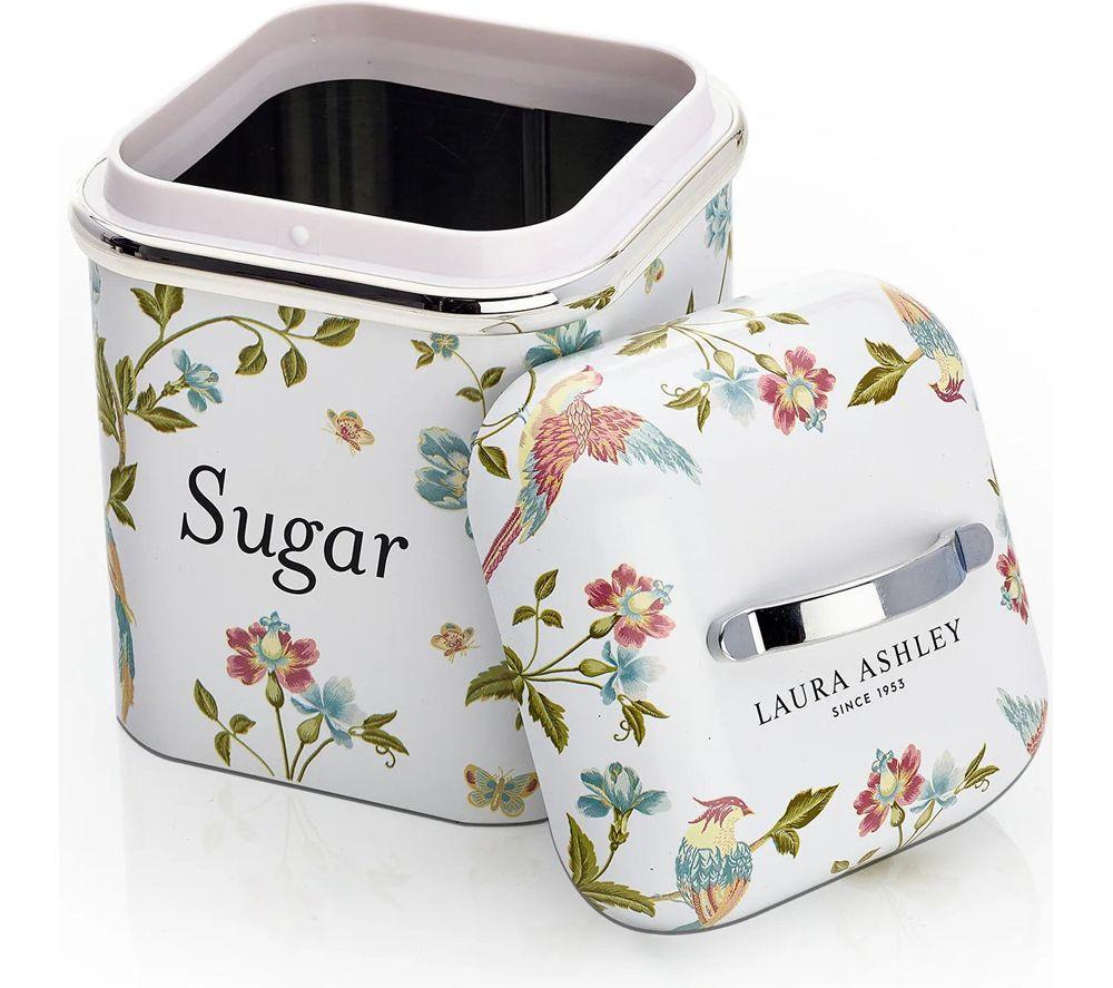 VQ Laura Ashley 3-Piece Canister Set - Elveden White image number 2 of 7