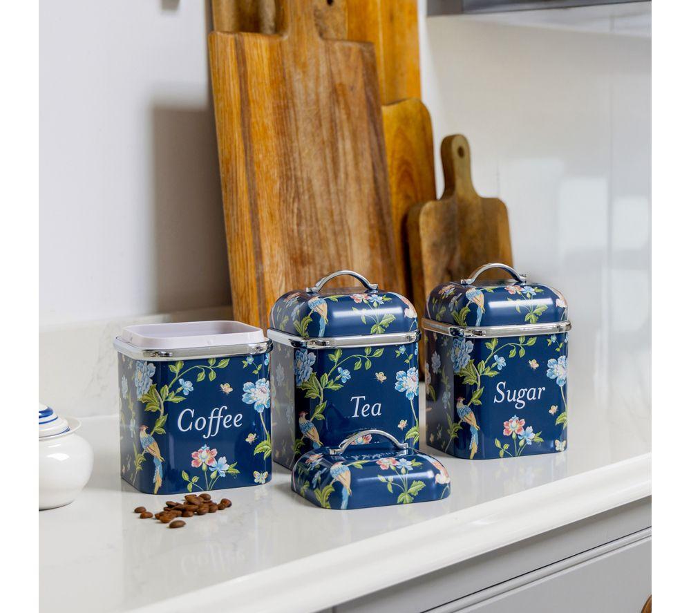 VQ Laura Ashley 3-Piece Canister Set - Elveden Navy image number 5 of 6