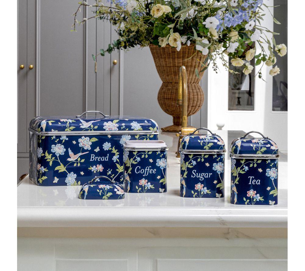 VQ Laura Ashley 3-Piece Canister Set - Elveden Navy image number 6 of 6