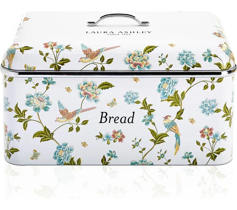 VQ Laura Ashley Bread Bin - Elveden White image number 3 of 6