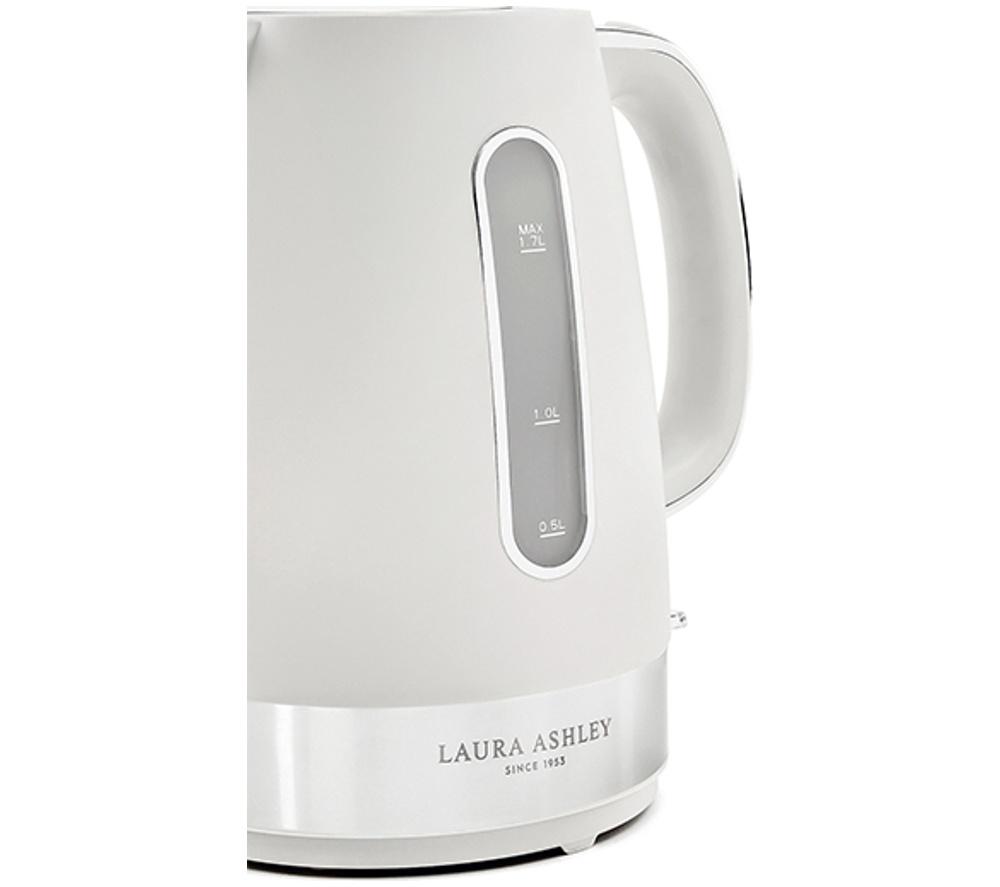 VQ Laura Ashley Jug Kettle - Cotton White image number 8 of 9