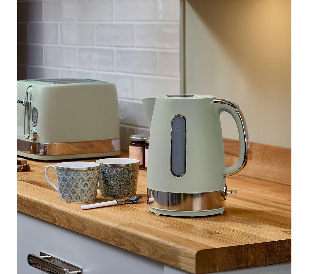 VQ Laura Ashley Jug Kettle - Sage Leaf image number 5 of 7